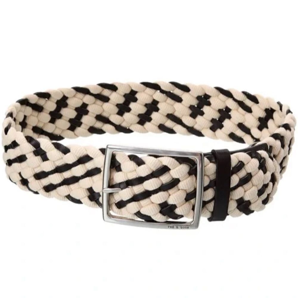 RAG & BONE JUMBO BOYFRIEND WOVEN BELT size Medium